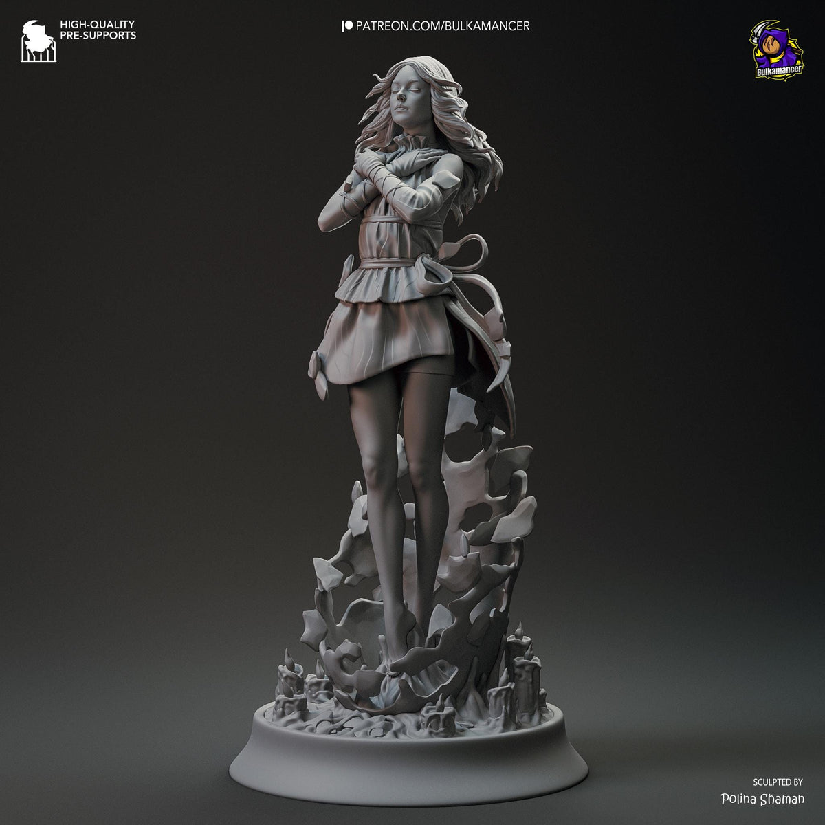 Tomorrow Death Stranding 2 On the Beach Figure - resin tabletop miniature alternate angle