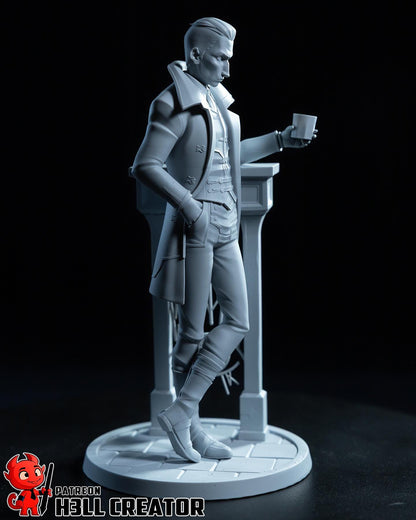 Silco Figure - Arcane - resin miniature view 6
