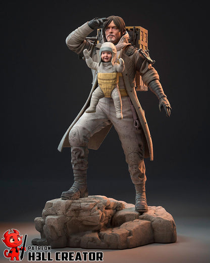 Sam Porter Bridges Death Stranding 2 Figure - resin miniature view 5