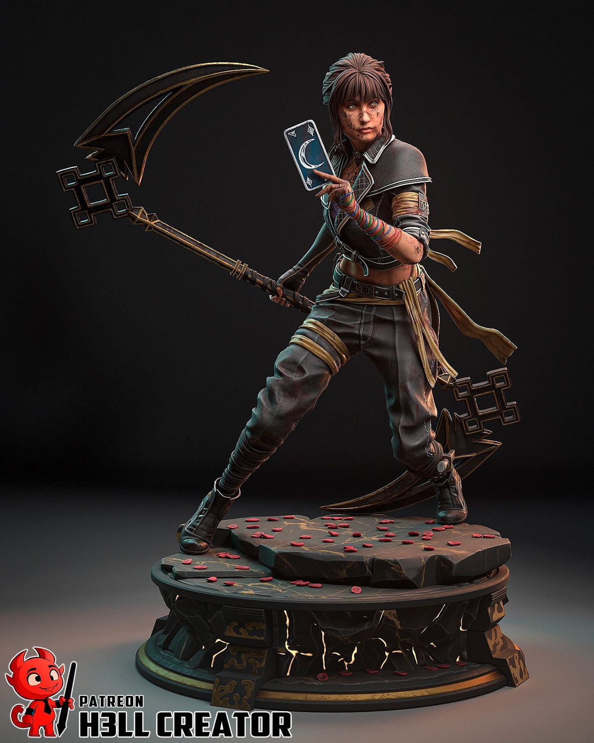 Sciel Figure - Clair Obscur: Expedition 33 - resin miniature view 5