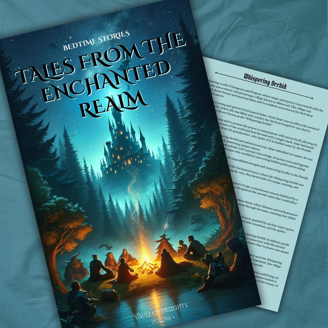 Bedtime Stories Tales from the Enchanted Realm - digital download preview