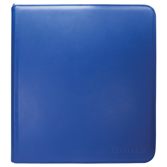 Ultra Pro Vivid 12-Pocket Zippered PRO-Binder - Blue - sealed card game product image