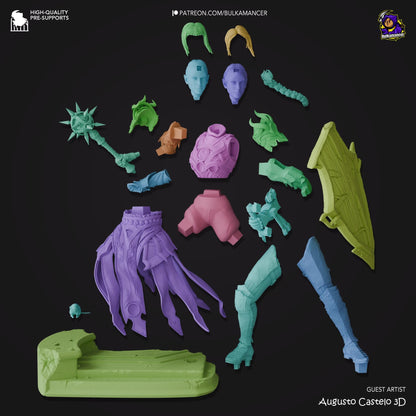 Shadowheart Figure - Baldur's Gate 3 - resin miniature view 8