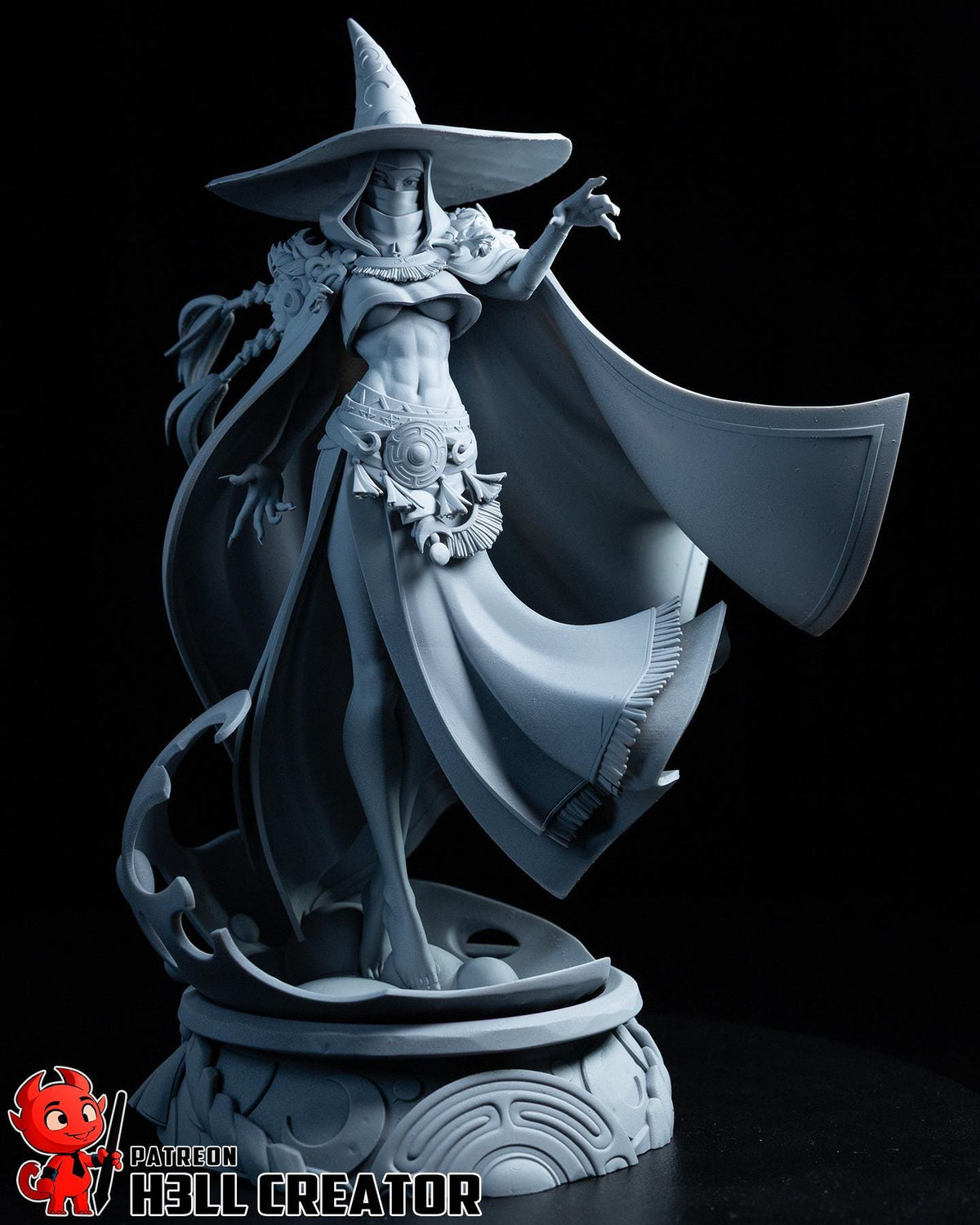 Hecate 2 Figure - Hades - resin miniature view 5
