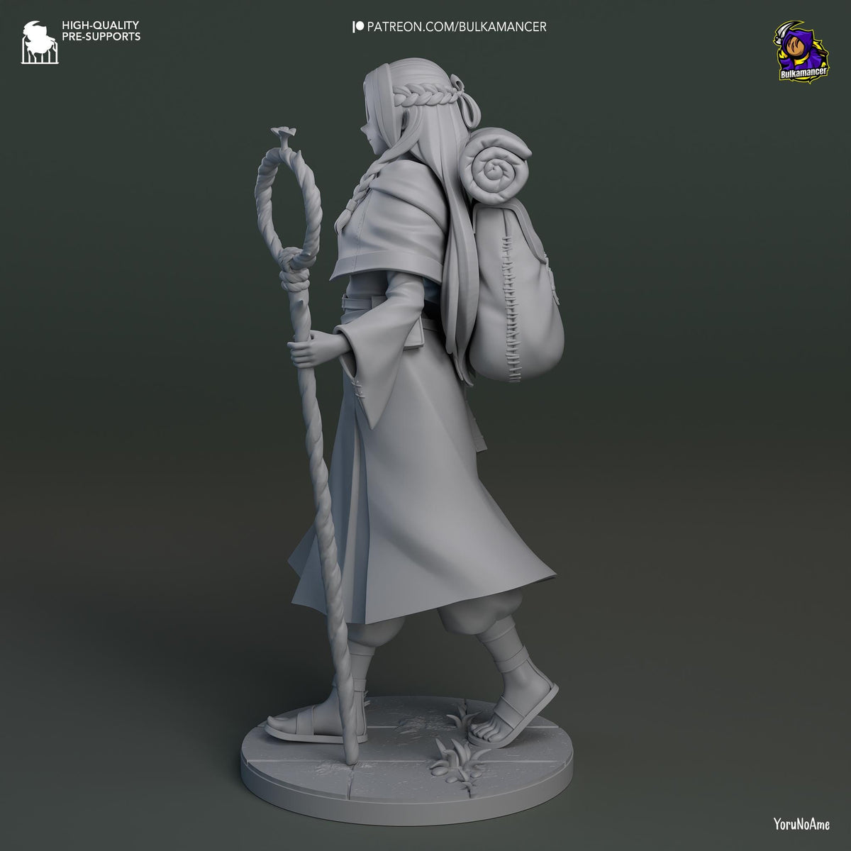 Marcille Figure - Delicious in Dungeon - resin miniature view 6