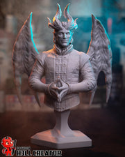 Raphael Bust - Baldur's Gate 3 - resin tabletop miniature front view