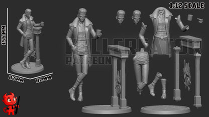 Silco Figure - Arcane - resin miniature view 8