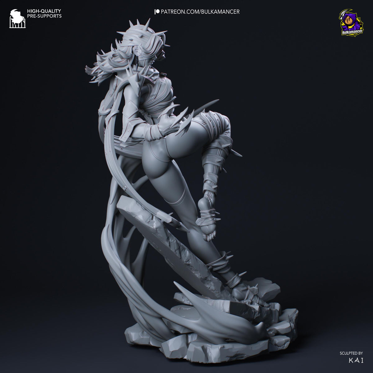Malice Figure - Marvel Rivals - resin miniature view 6
