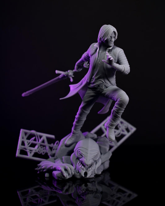 Dante Figure - resin tabletop miniature front view