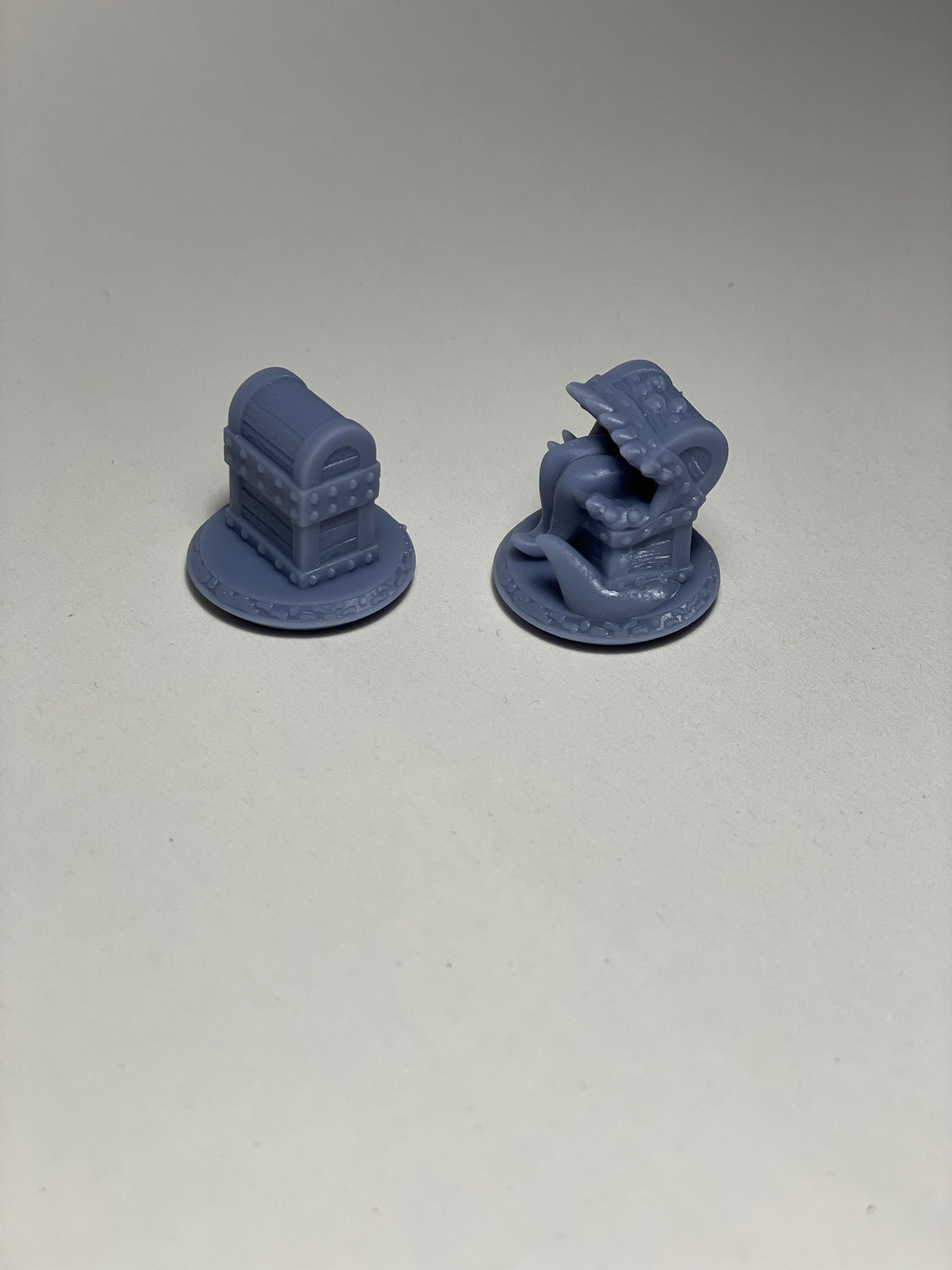 Mimic Chest Miniature - 3D printed miniature detail view