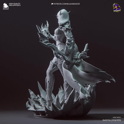 Sylvanas Windrunner Figure - World of Warcraft - resin miniature view 6