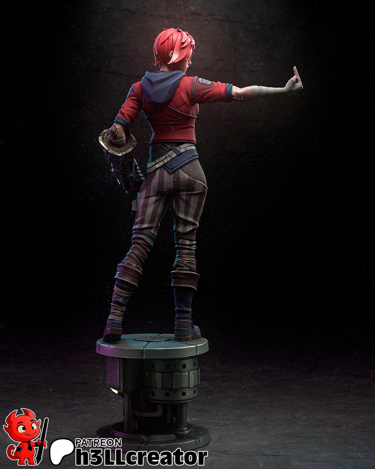 Vi Figure - Arcane - resin miniature view 5