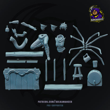 Wenduag Figure - Wrath of the Righteous - resin miniature view 7