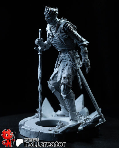 Soul of Cinders Figure - Dark Souls 3 - resin miniature view 6