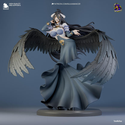Albedo Figure - Overlord - resin tabletop miniature front view