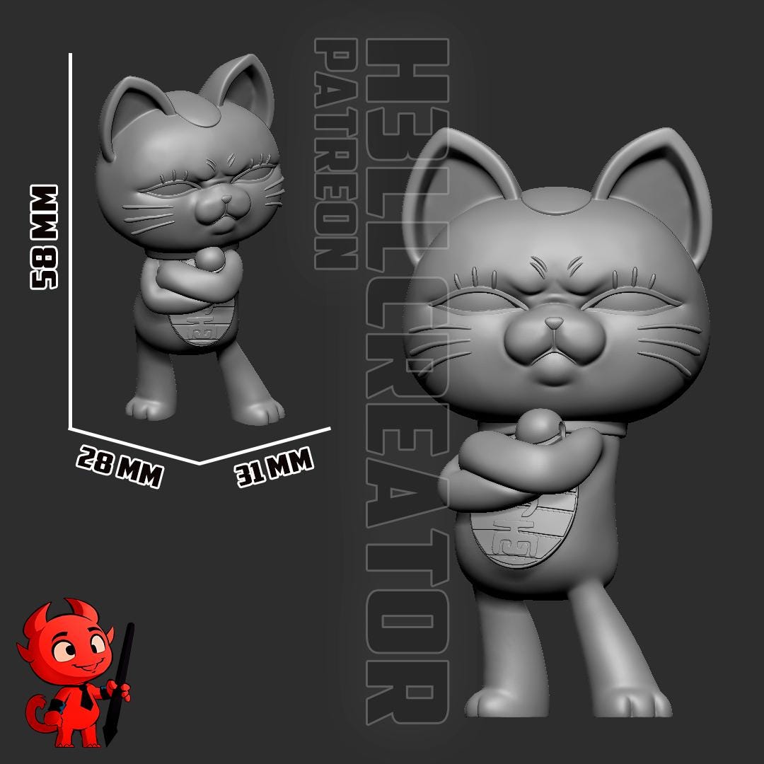 Turbo Granny DanDaDan Figure - resin miniature view 7