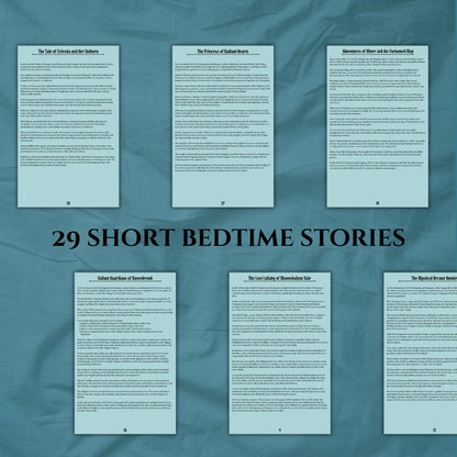 Bedtime Stories Tales from the Enchanted Realm - printable tabletop RPG resource preview