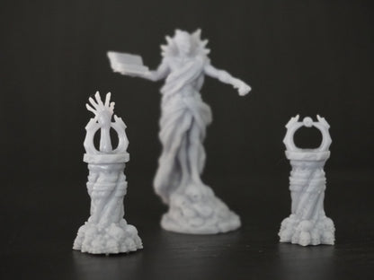 Vecna Miniature - paintable tabletop miniature product view
