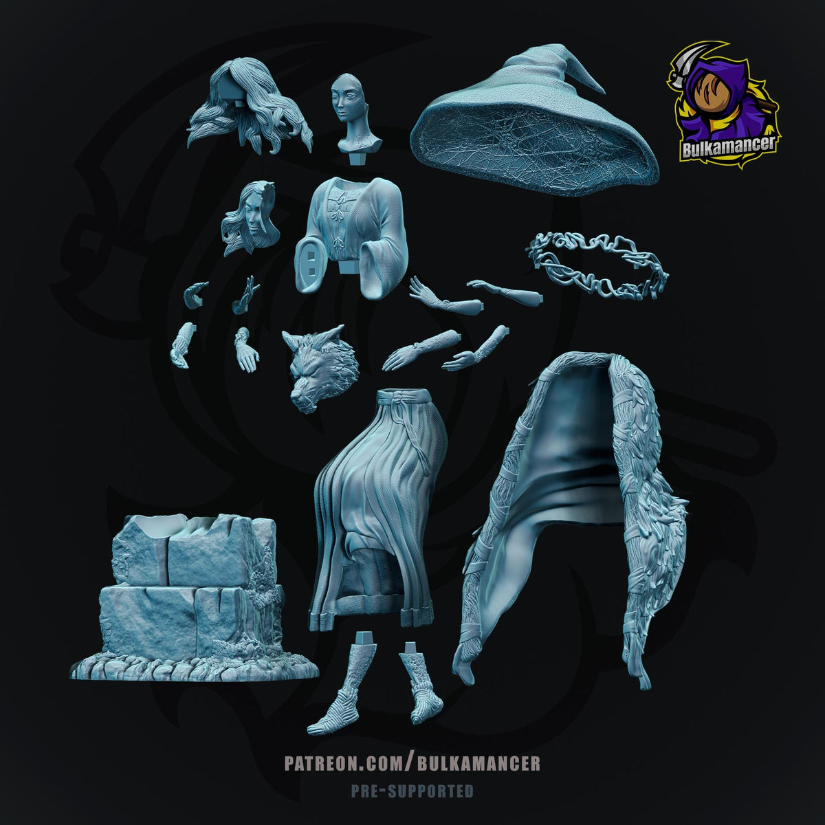 Ranni Figure - Elden Ring - resin miniature view 5