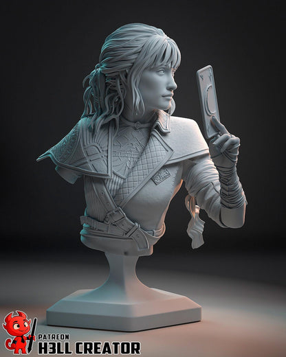 Sciel Bust - Clair Obscur: Expedition 33 - resin miniature view 5