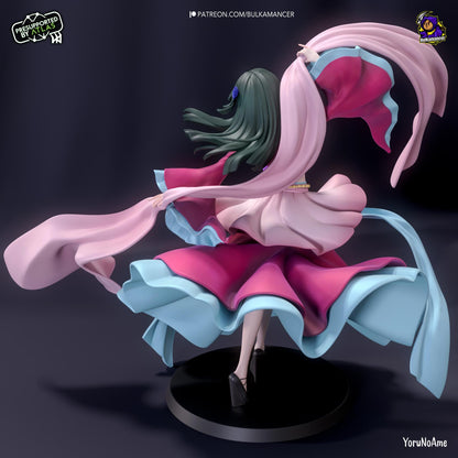 Maomao The Apothecary Diaries Figure - 3D printed miniature detail view