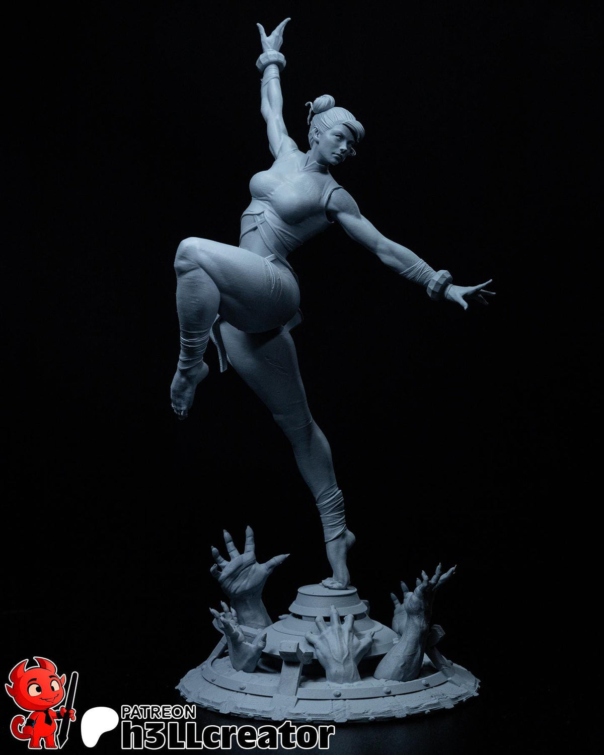 Chun Li Figure - Street Fighter - resin miniature view 7