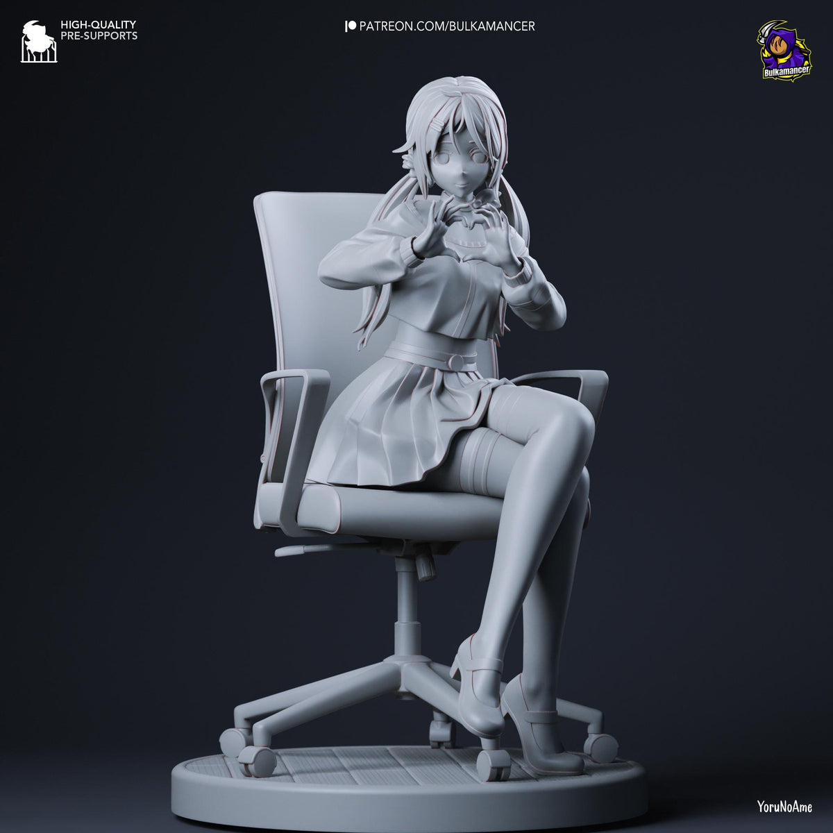 Mita Figure - MiSide - paintable tabletop miniature product view