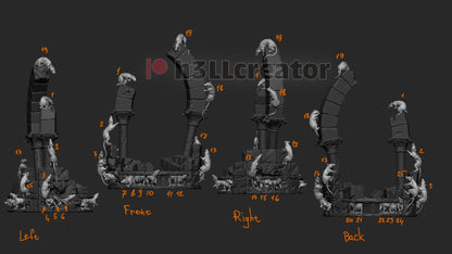 Amicia and Hugo A Plague Tale Figure - resin miniature view 6