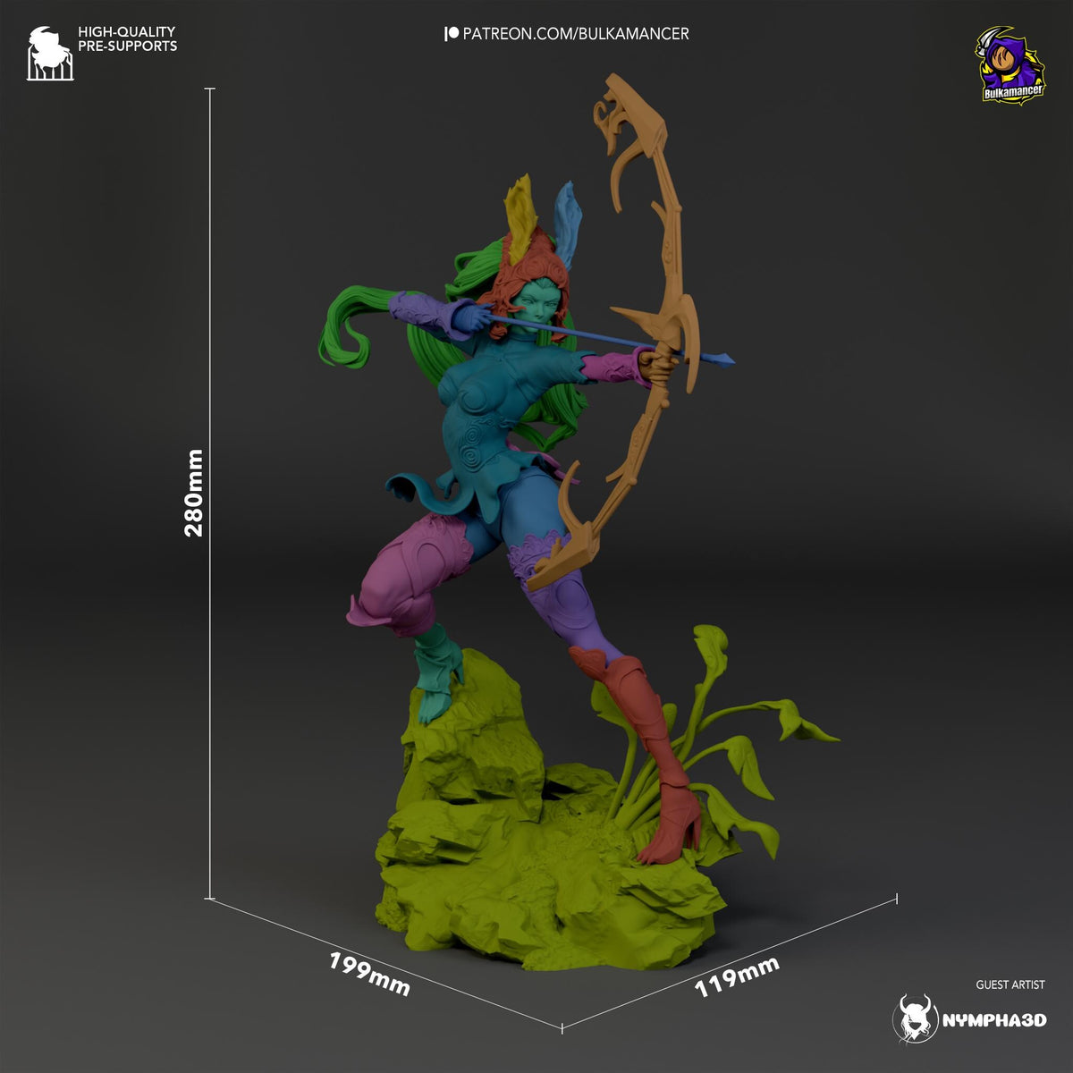 Fran Figure - Final Fantasy XII - resin miniature view 7