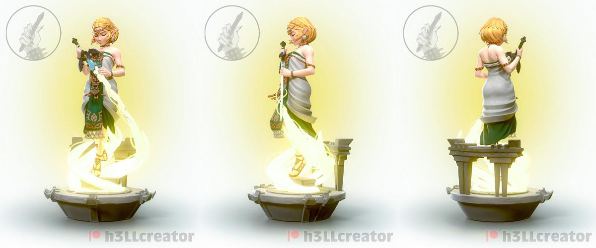 Zelda The Legend of Zelda Figure - resin miniature view 7