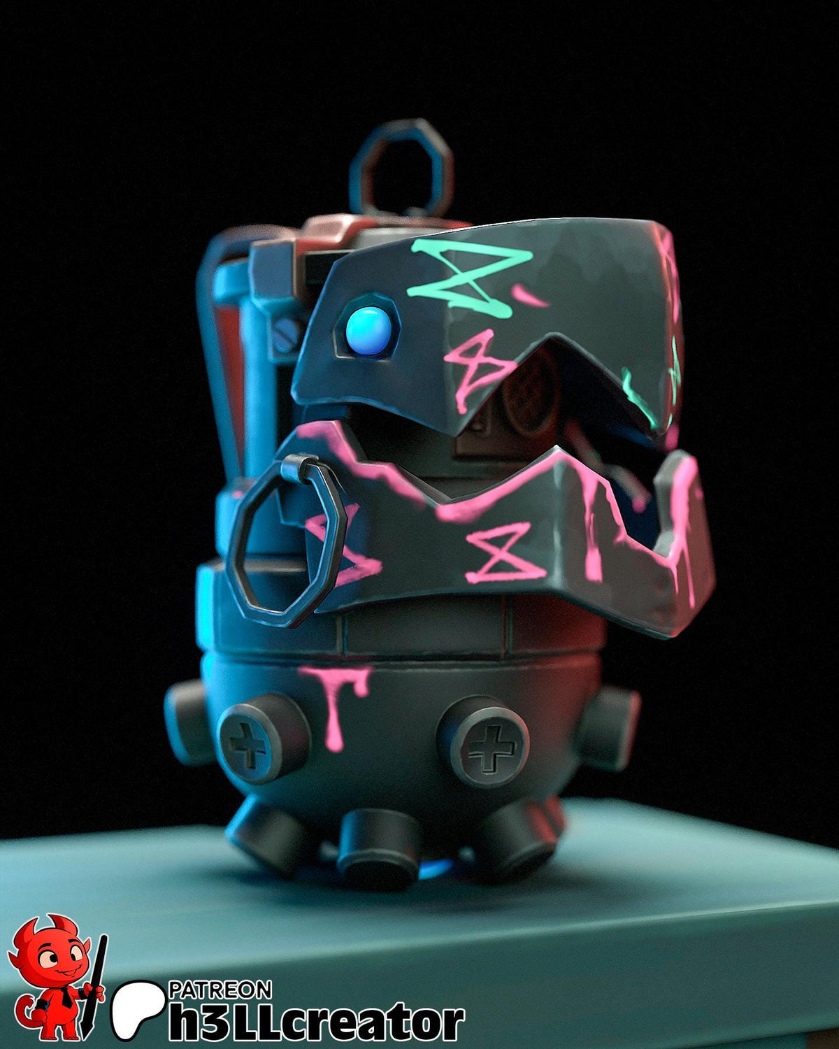 Caitlyn Figure - Arcane - paintable tabletop miniature product view