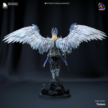 Dame Aylin Figure - Baldur's Gate 3 - 3D printed miniature detail view