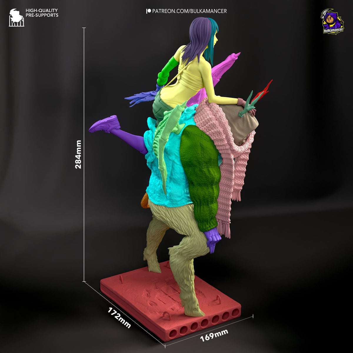 Haru Dorohedoro Figure - resin miniature view 7
