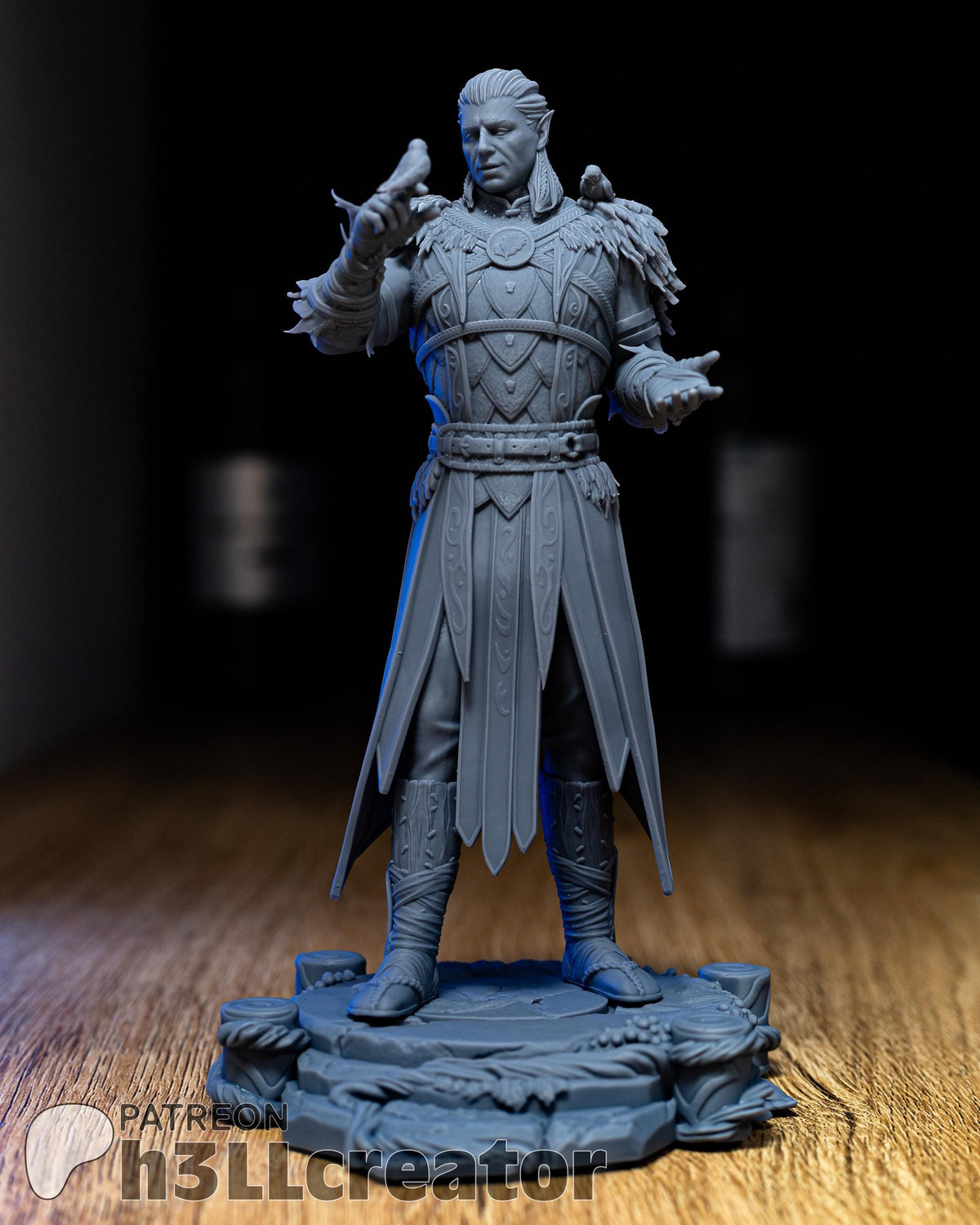 Halsin Figure - Baldur's Gate 3 - resin miniature view 7