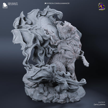 Amaterasu Okami Figure - resin miniature view 5