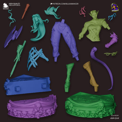 Karlach Figure - Baldur's Gate 3 - resin miniature view 8