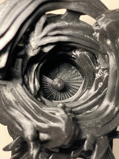 Damned Souls Dice Tower - resin miniature view 8