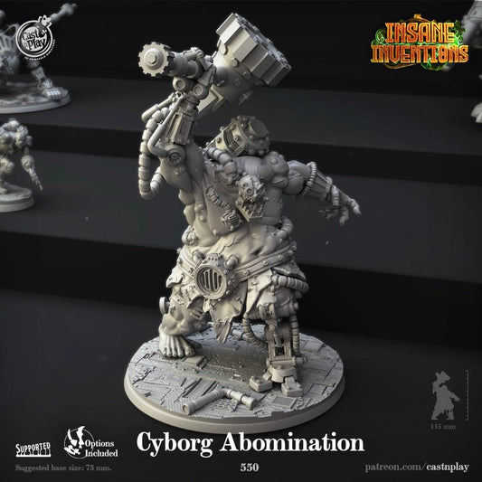 Abomination Miniature - resin tabletop miniature front view