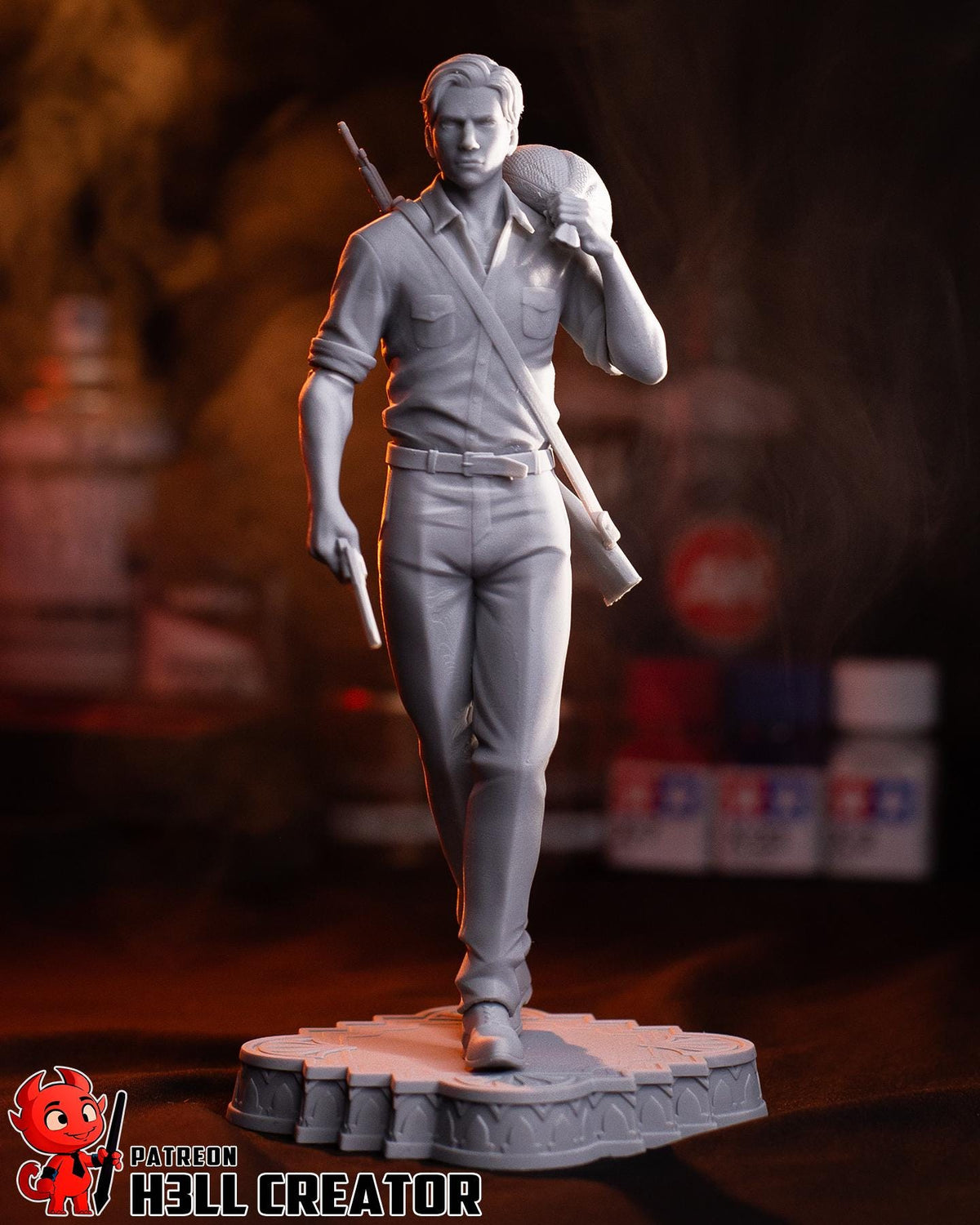 Enzo Favara Mafia The Old Country Figure - resin tabletop miniature alternate angle