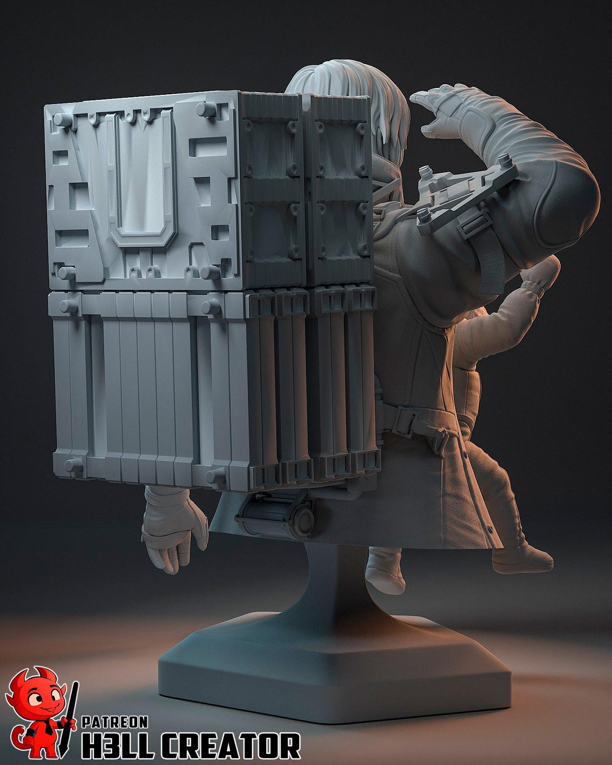 Sam Porter Bridges Death Stranding 2 Bust - resin miniature view 6