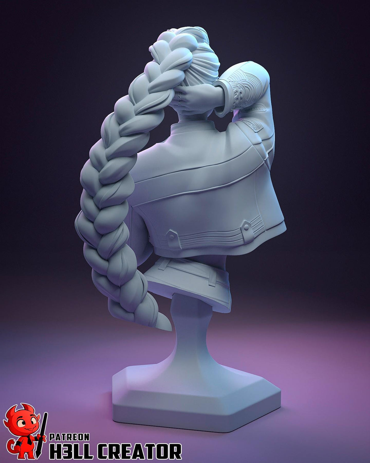 Rumi KPop Demon Hunters Bust - resin miniature view 6