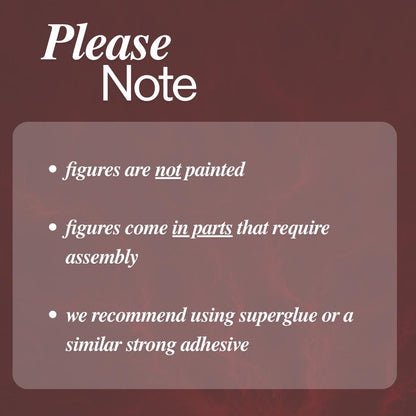Gale Bust - Baldur's Gate 3 - paintable tabletop miniature product view