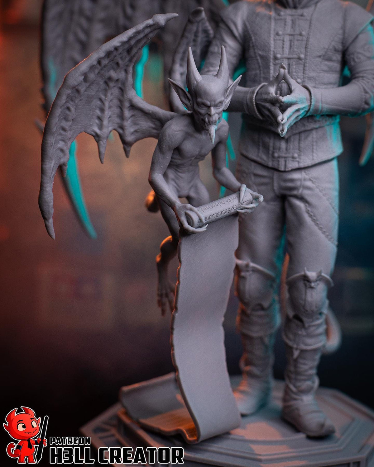 Raphael Figure - Baldur's Gate 3 - resin miniature view 5