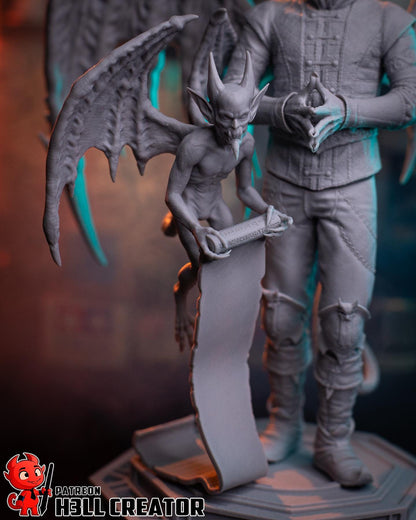 Raphael Figure - Baldur's Gate 3 - resin miniature view 5