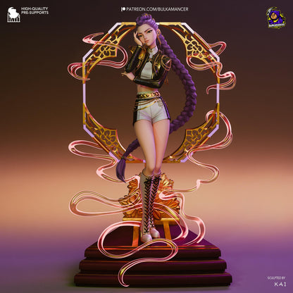 Rumi KPop Demon Hunters Figure - resin miniature view 6