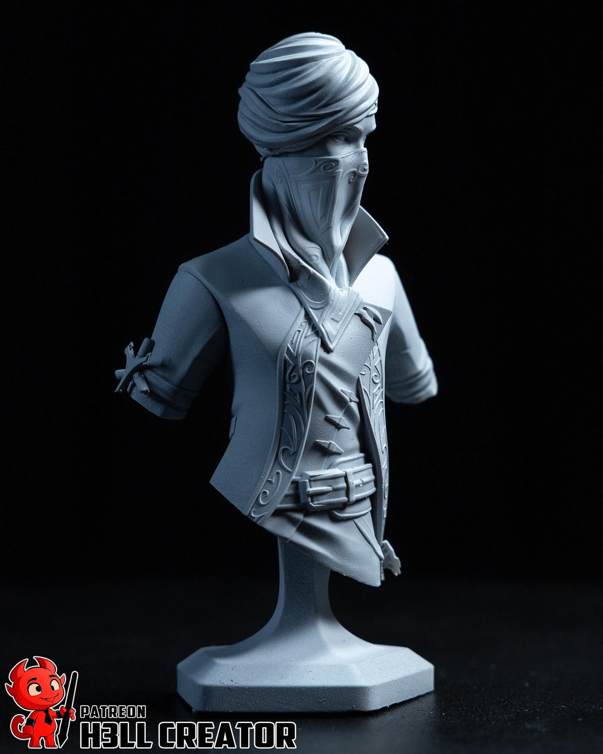 Emily Dishonored 2 Bust - resin miniature view 5