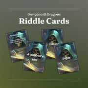 Riddle Cards - digital download preview