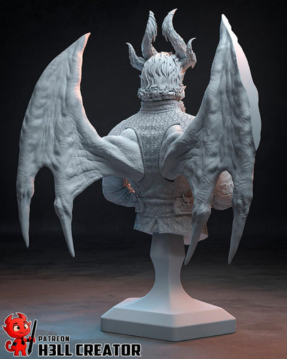Raphael Bust - Baldur's Gate 3 - resin miniature view 6