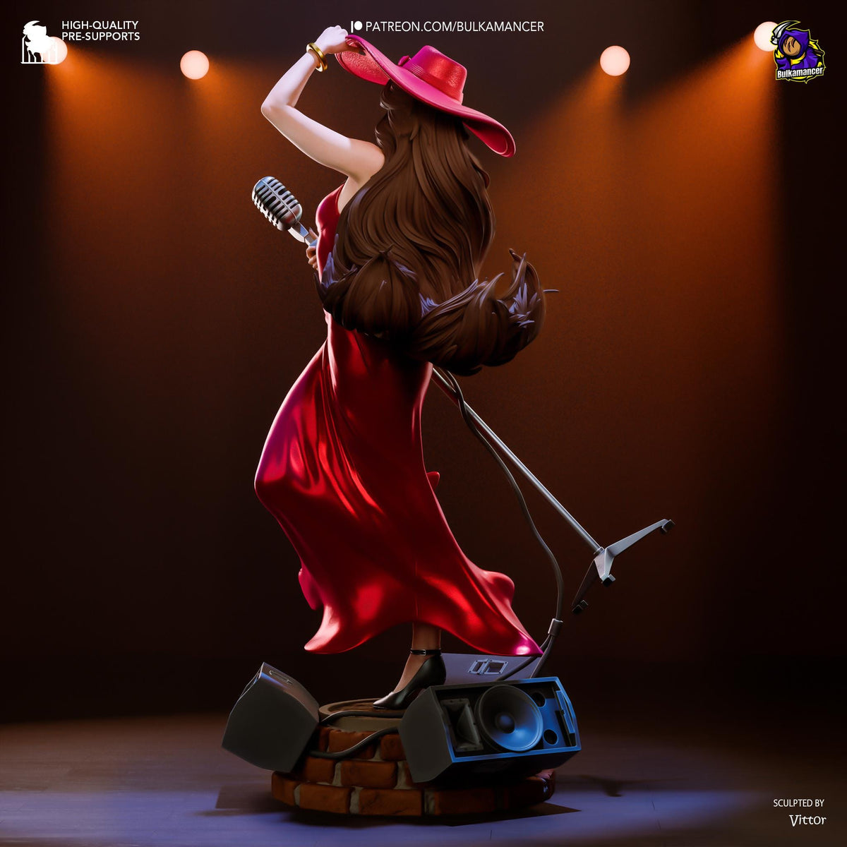 Pauline Super Mario Odyssey Figure - resin miniature view 6