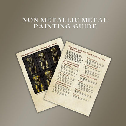 NMM Painting Guide for Miniatures - resin tabletop miniature front view